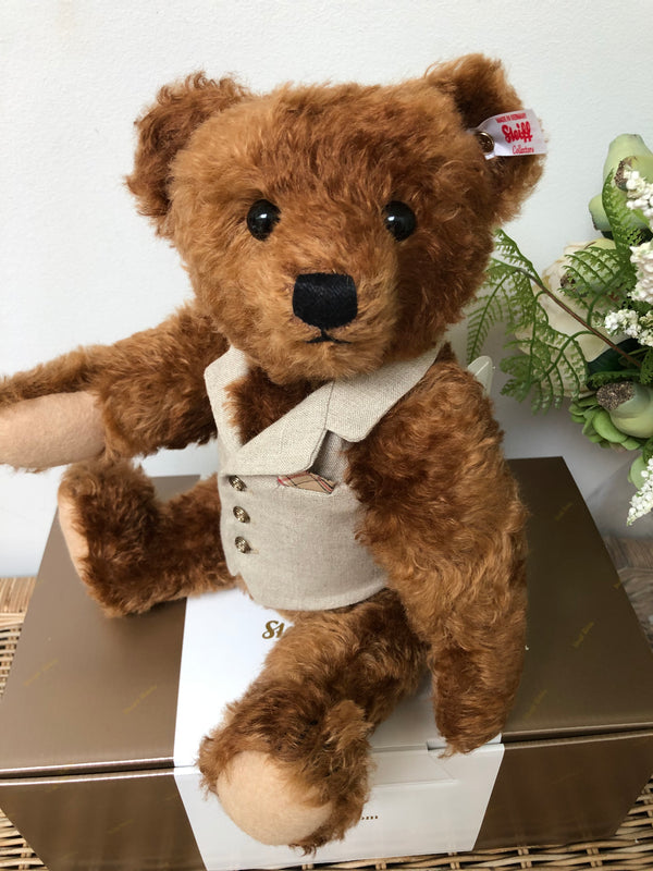 Papa Growler Teddy Bear Mohair Russet Steiff Teddy Bear Family Collection No 127