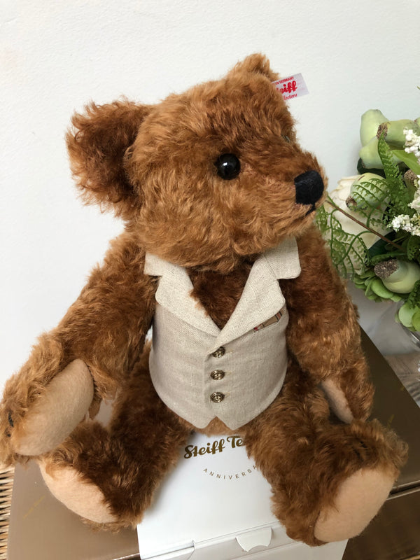 Papa Growler Teddy Bear Mohair Russet Steiff Teddy Bear Family Collection No 127