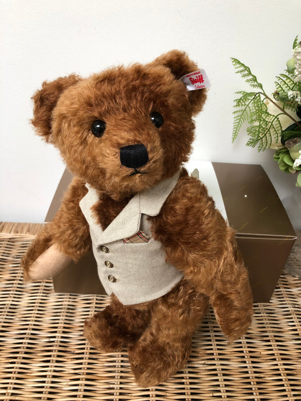 Papa Growler Teddy Bear Mohair Russet Steiff Teddy Bear Family Collection No 127