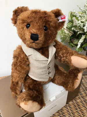 Papa Growler Teddy Bear Mohair Russet Steiff Teddy Bear Family Collection No 127