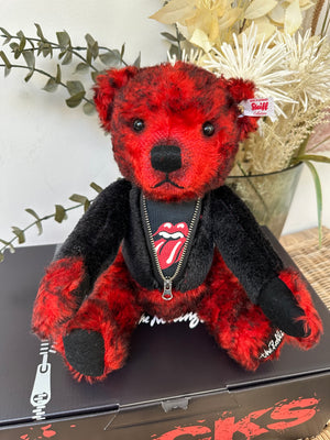 Steiff Rocks Rolling Stones Limited Edition Collectable Teddy Bear No 722