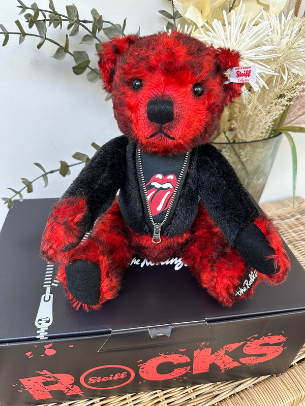 Steiff Rocks Rolling Stones Limited Edition Collectable Teddy Bear No 722