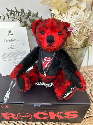 Steiff Rocks Rolling Stones Limited Edition Collectable Teddy Bear No 722