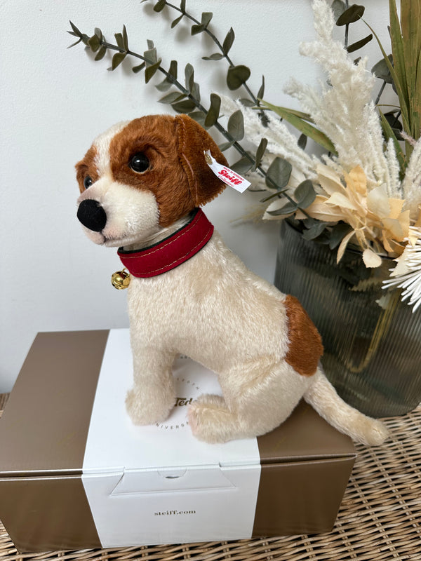 Matty Limited Edition Steiff Collectable Jack Russell Terrier Puppy Dog No 117