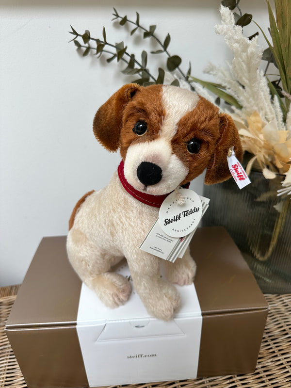 Matty Limited Edition Steiff Collectable Jack Russell Terrier Puppy Dog No 117
