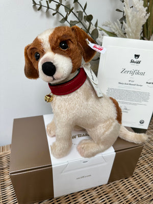 Matty Limited Edition Steiff Collectable Jack Russell Terrier Puppy Dog No 117