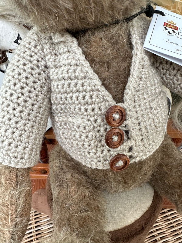 Mr Bear 38cm Mohair Handmade Collectable Teddy Bear