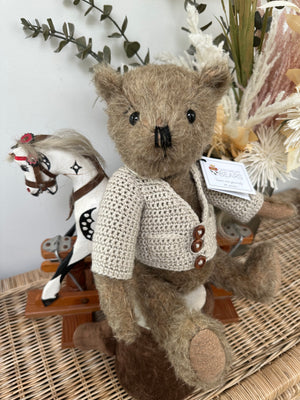 Mr Bear 38cm Mohair Handmade Collectable Teddy Bear