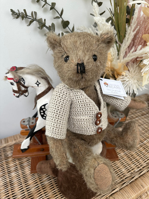 Mr Bear 38cm Mohair Handmade Collectable Teddy Bear