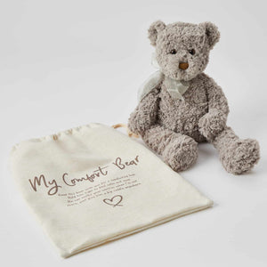Darcy My Comfort Grey Plush Teddy Bear
