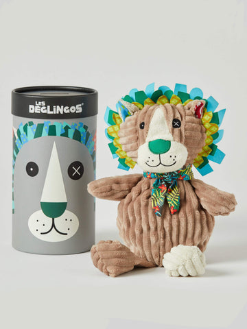 Jelekros the Lion Plush Children's Newborn Baby Toy in a Box