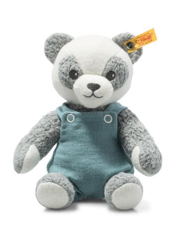 GOTS Paco Panda Bear Steiff Organic Cotton Soft Baby Toy