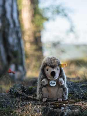 Joggi Steiff 20cm Soft & Cuddly Friends Mottled Brown Hedgehog