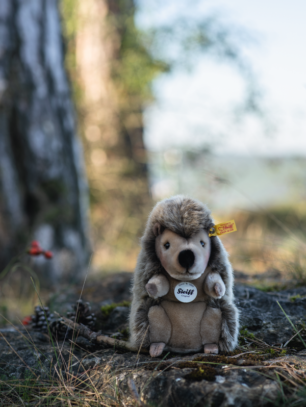 Joggi Steiff 20cm Soft & Cuddly Friends Mottled Brown Hedgehog