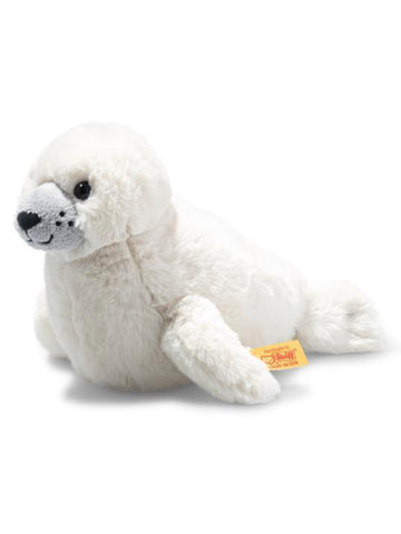 Aro White Small Steiff 20cm Soft & Cuddly Friends Children's Seal Pup