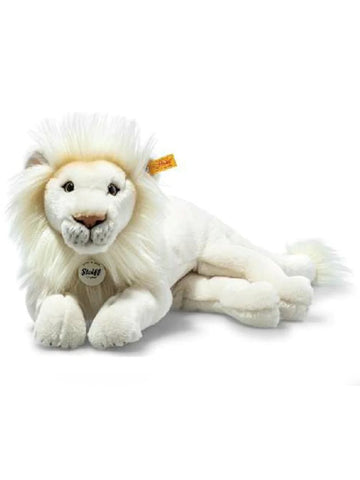 Timba the White Lion 43cm Steiff Plush Lying Collectable Toy