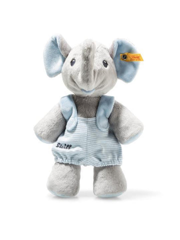 Trampili Blue & Grey Elephant Steiff Newborn Baby Toy