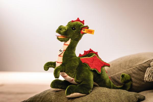 Dragon Rocky 32cm Green Steiff Plush Dragon