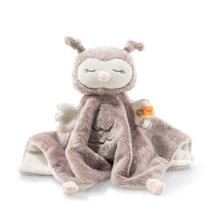 Ollie Owl Soft Cuddly Friends Baby Comforter Soother