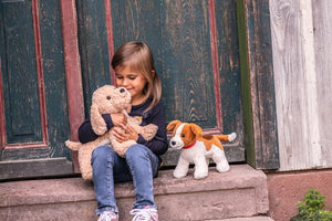 Berno Large Steiff 36cm Soft & Cuddly Friends Goldendoodle Puppy Dog