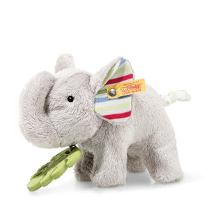 Wild Sweeties Timmi Elephant Steiff Newborn Baby Toy with Teething Ring