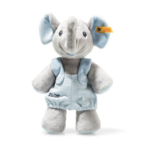 Trampili Blue & Grey Elephant Steiff Newborn Baby Toy