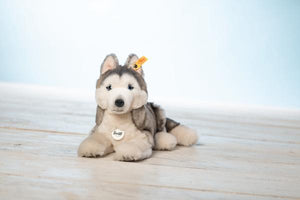 Bernie Husky Steiff Large 33cm Soft & Cuddly Children's Toy Puppy Dog