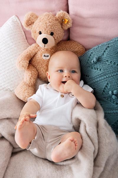 Fynn Beige Large Steiff 40cm Plush Children's Teddy Bear