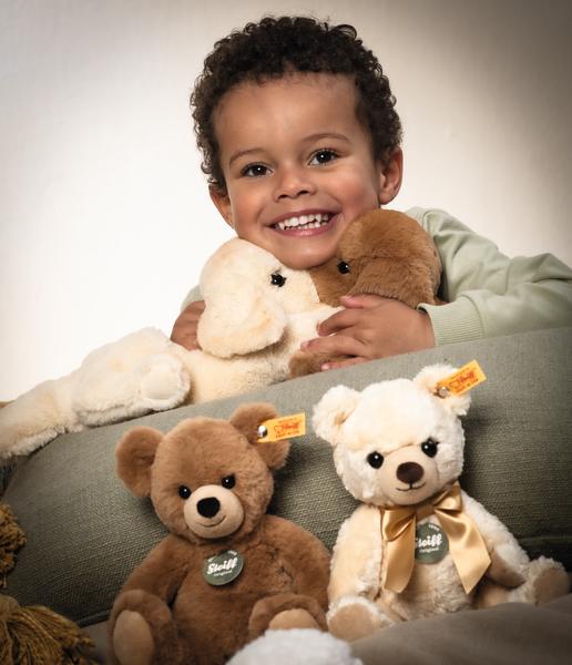 Petsy Teddy Bear Small 24cm Blond Plush Steiff Teddies for Tomorrow Children's Teddy Bear
