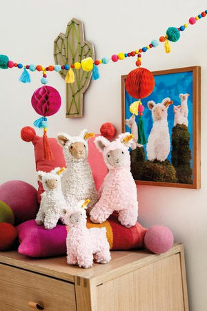 Leandro Steiff 29cm Soft & Cuddly Friends Children's Cream Llama