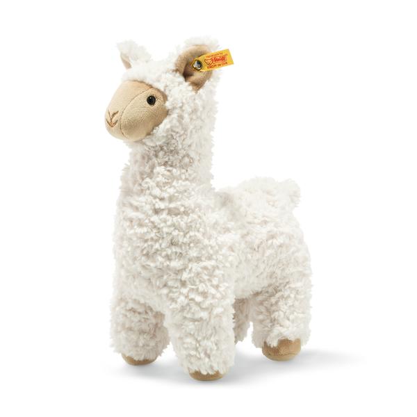 Leandro Steiff 29cm Soft & Cuddly Friends Children's Cream Llama