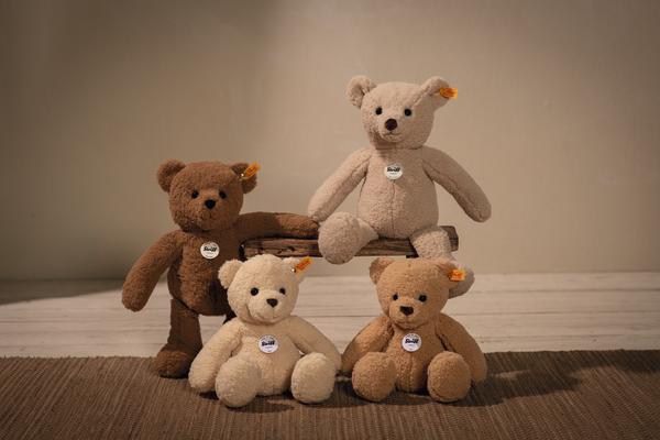 Mila Steiff 30cm Soft Plush Children's Vanilla Teddy Bear