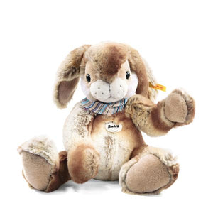 Hoppi Dangling 35cm Large Steiff Plush Brown Bunny Rabbit Children's Toy