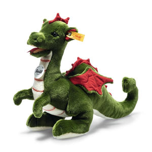Dragon Rocky 32cm Green Steiff Plush Dragon