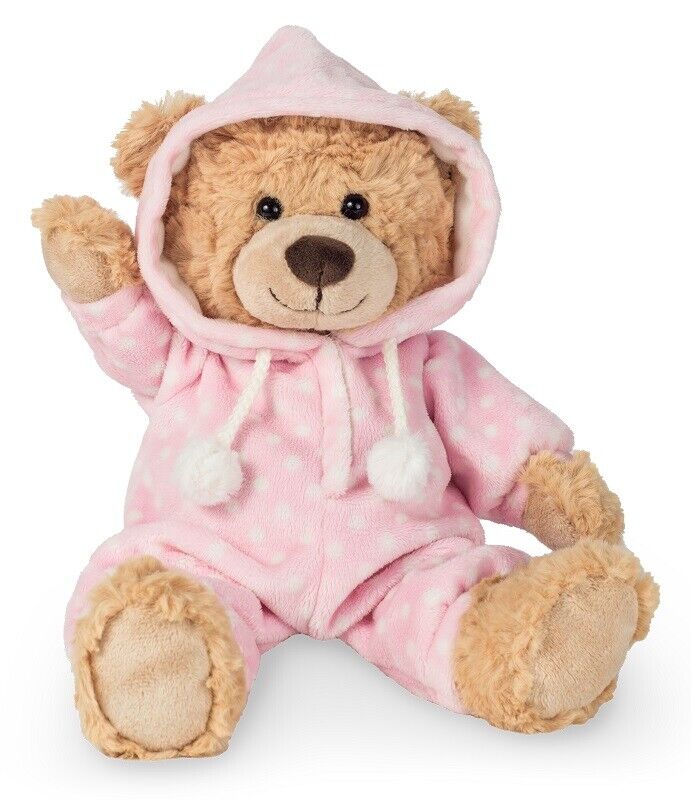 Teddy Hermann Pink Pyjama 30 cm Super Soft Plush Teddy Bear